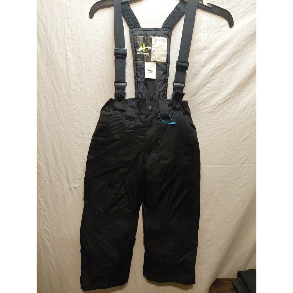 Athletech kids snow bibs insulated overalls winter sports Outdoor activities 4/5